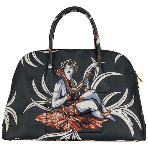 prada hawaiian print handbag|prada handbags.